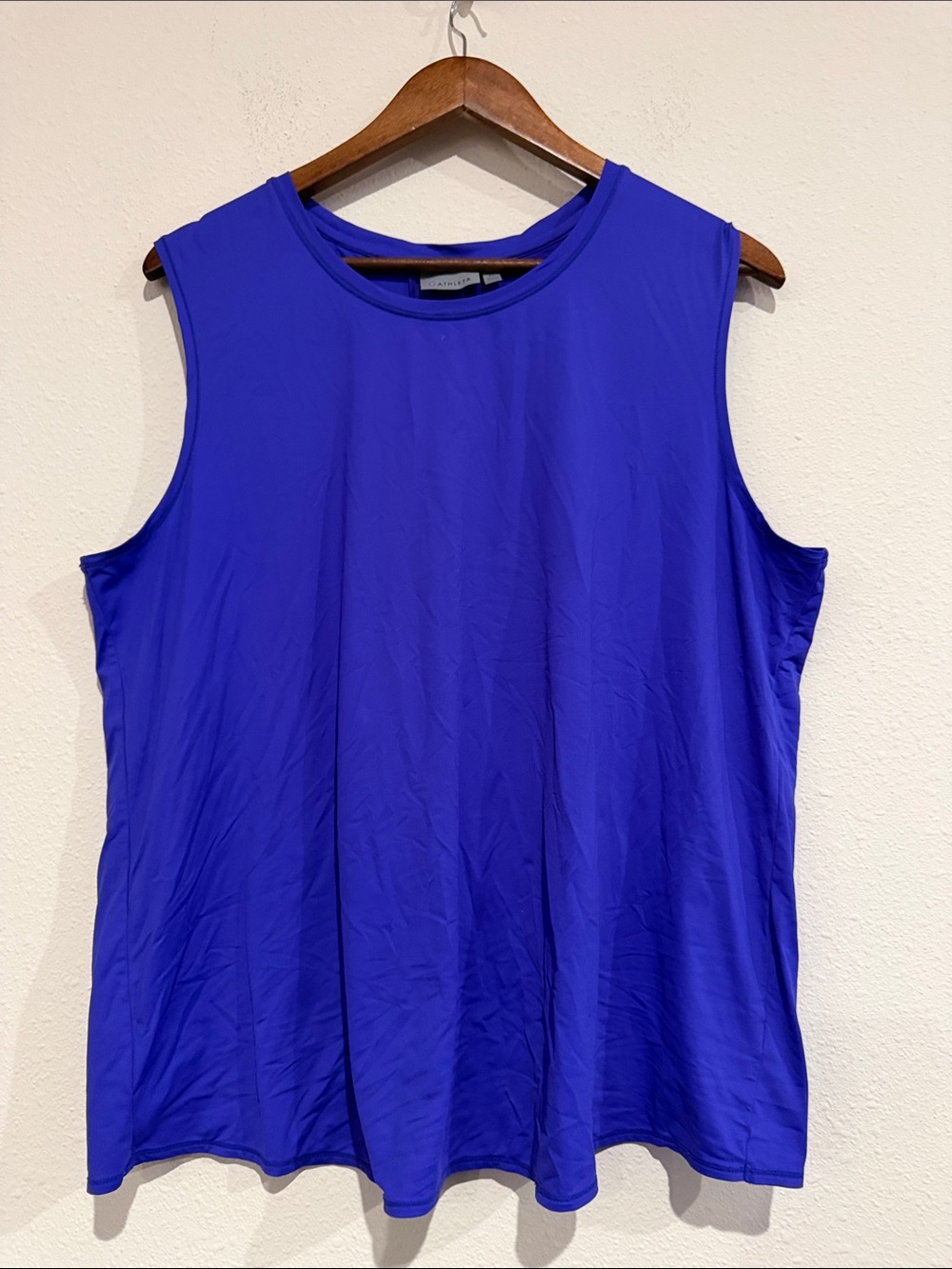Athleta Royal Blue Sleeveless Performance Tank
